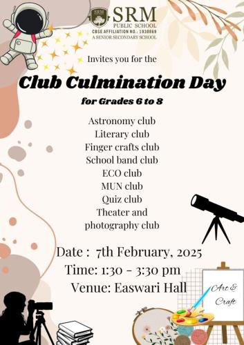 Club Culmination 6 to 8