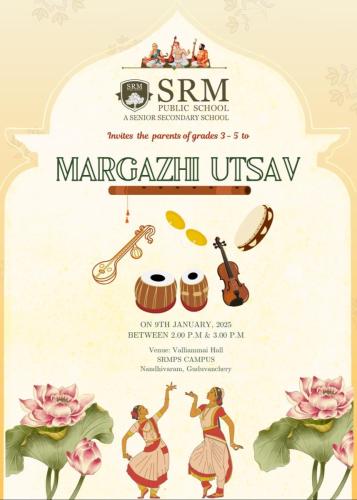 Margazhi utsav grades 3 to 5